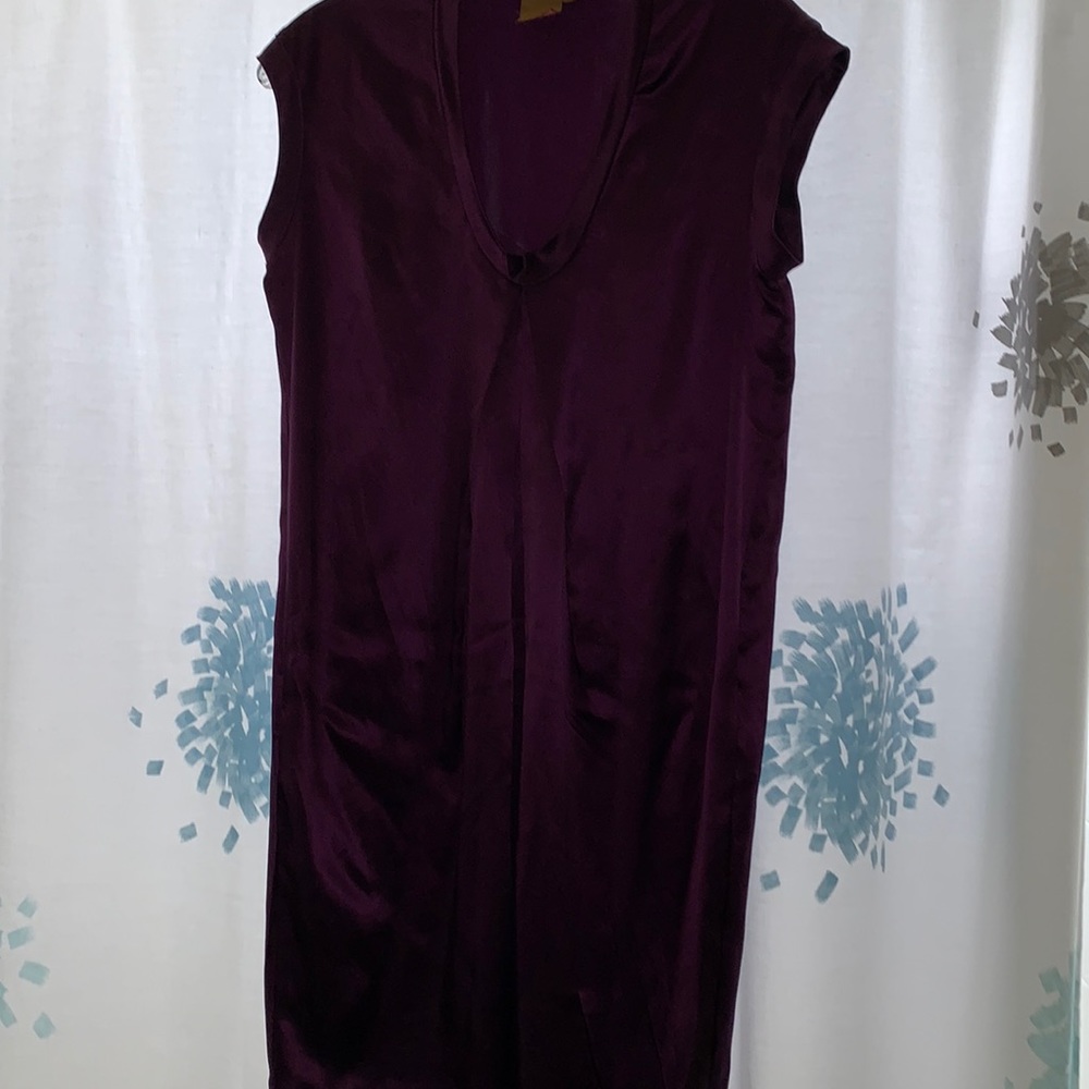 100% silk Ali Ro sleeveless shift dress